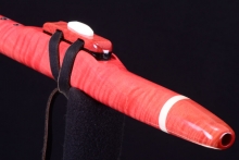 Pink Ivory Native American Flute, Minor, High D-5, #H29L